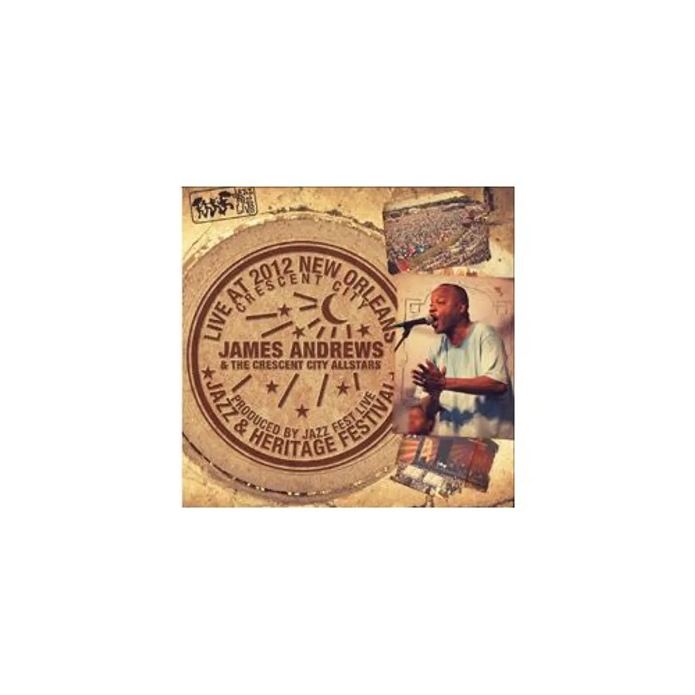 James Andrews LIVE AT JAZZFEST 2012 CD