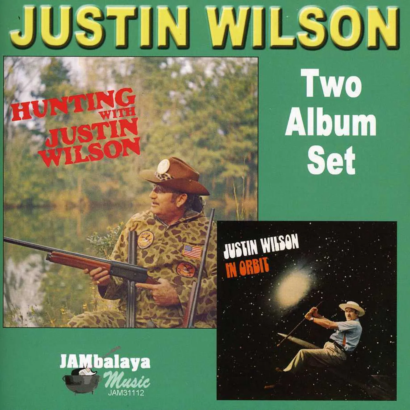 Justin Wilson HUNTING WITH / IN ORBIT CD