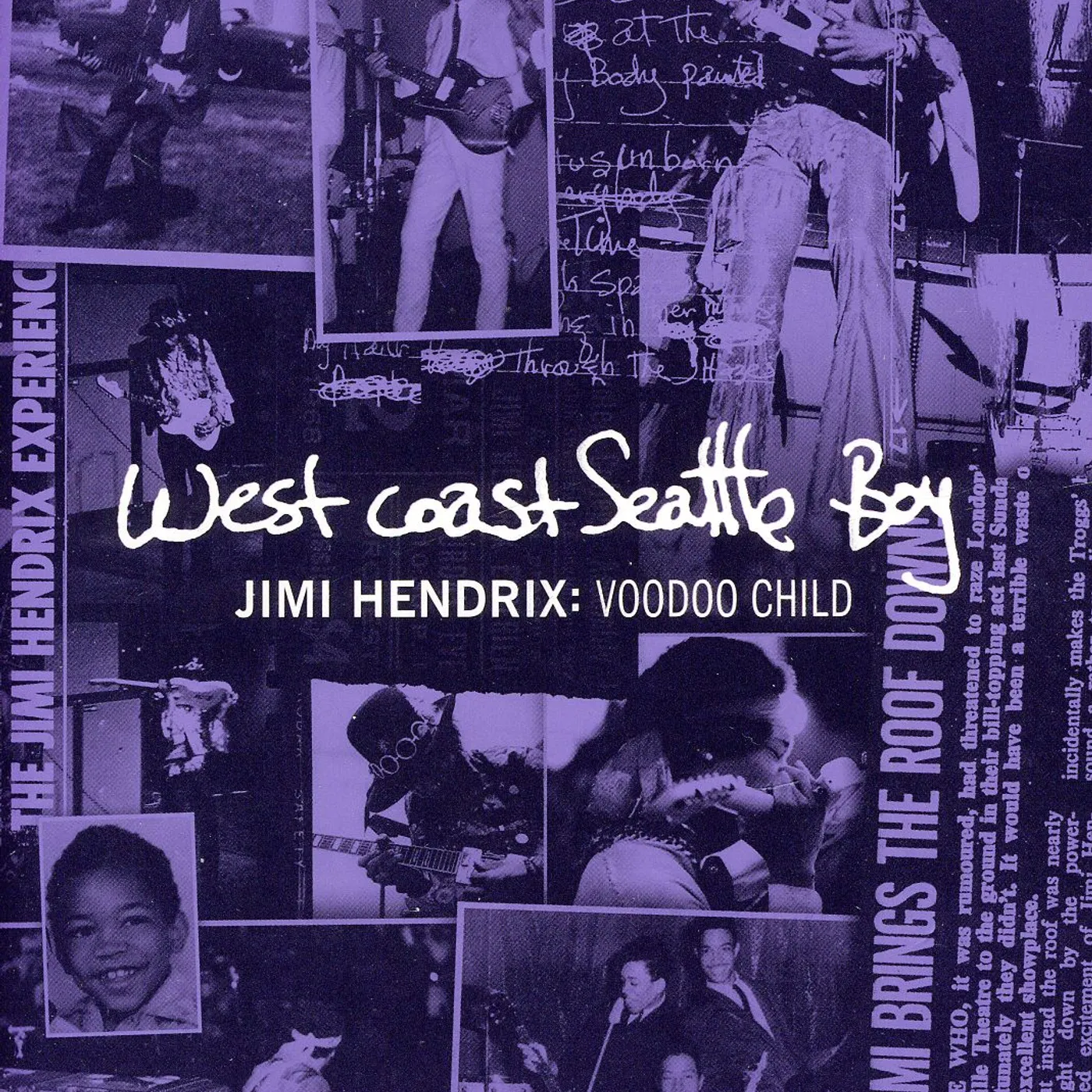 Jimi Hendrix WEST COAST SEATTLE BOY DVD