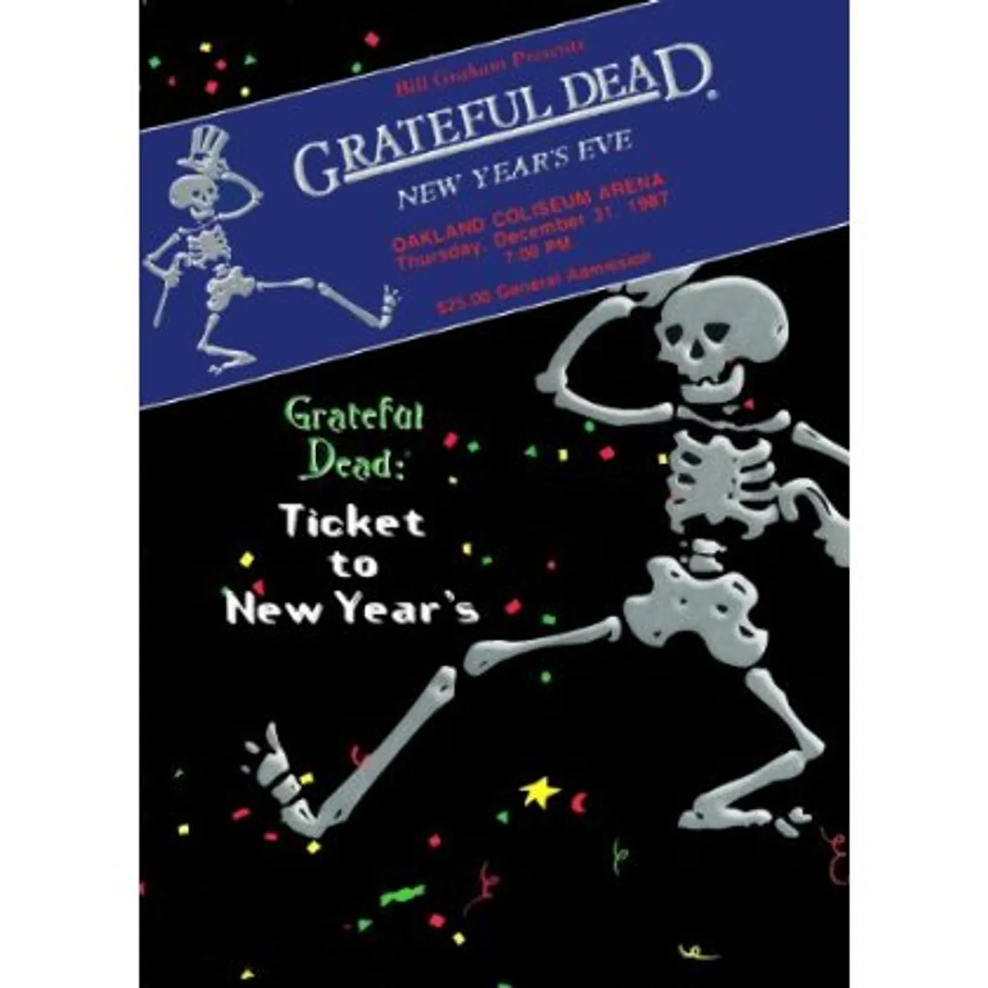 Grateful Dead TICKET TO NEW YEAR'S DVD