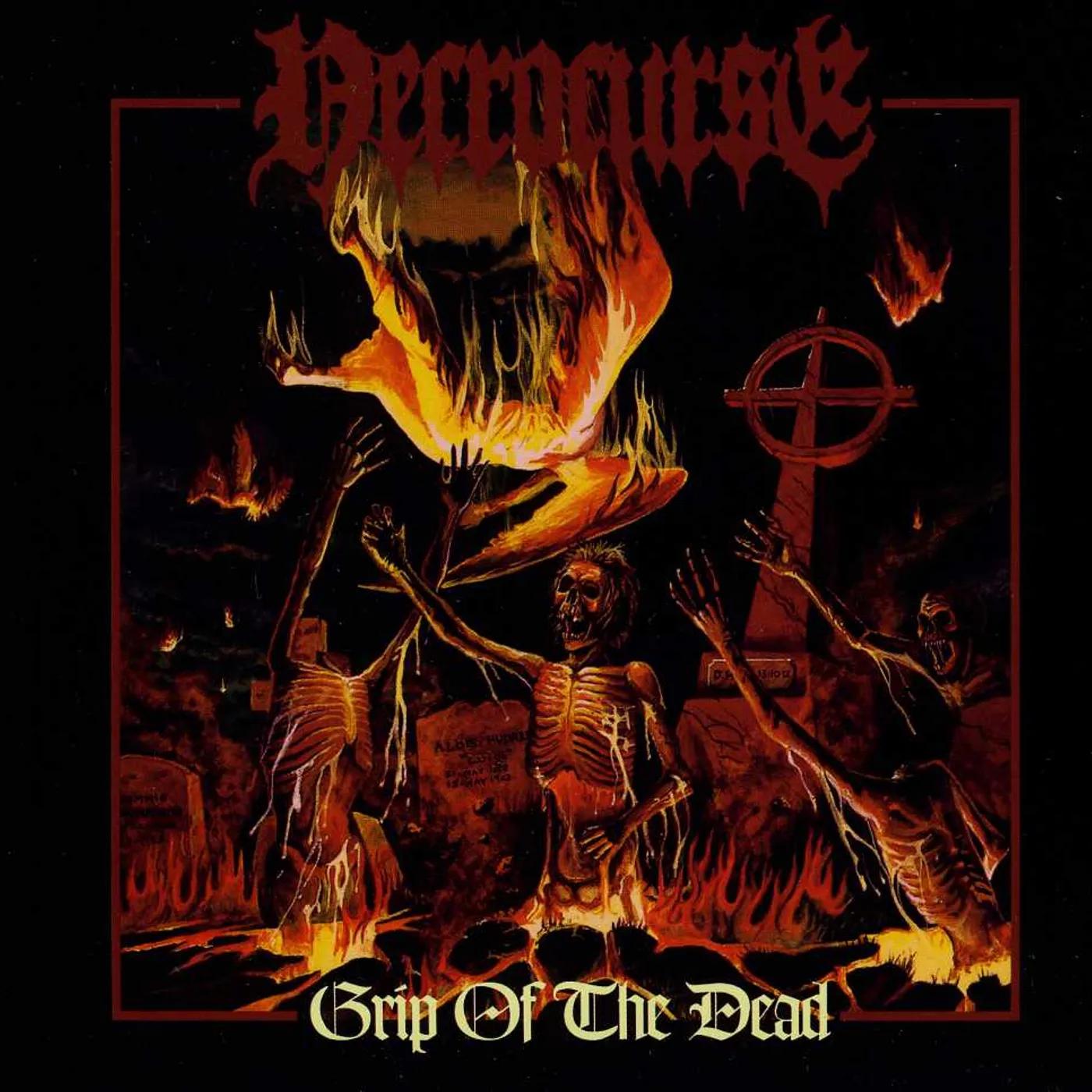 Necrocurse GRIP OF THE DEAD CD
