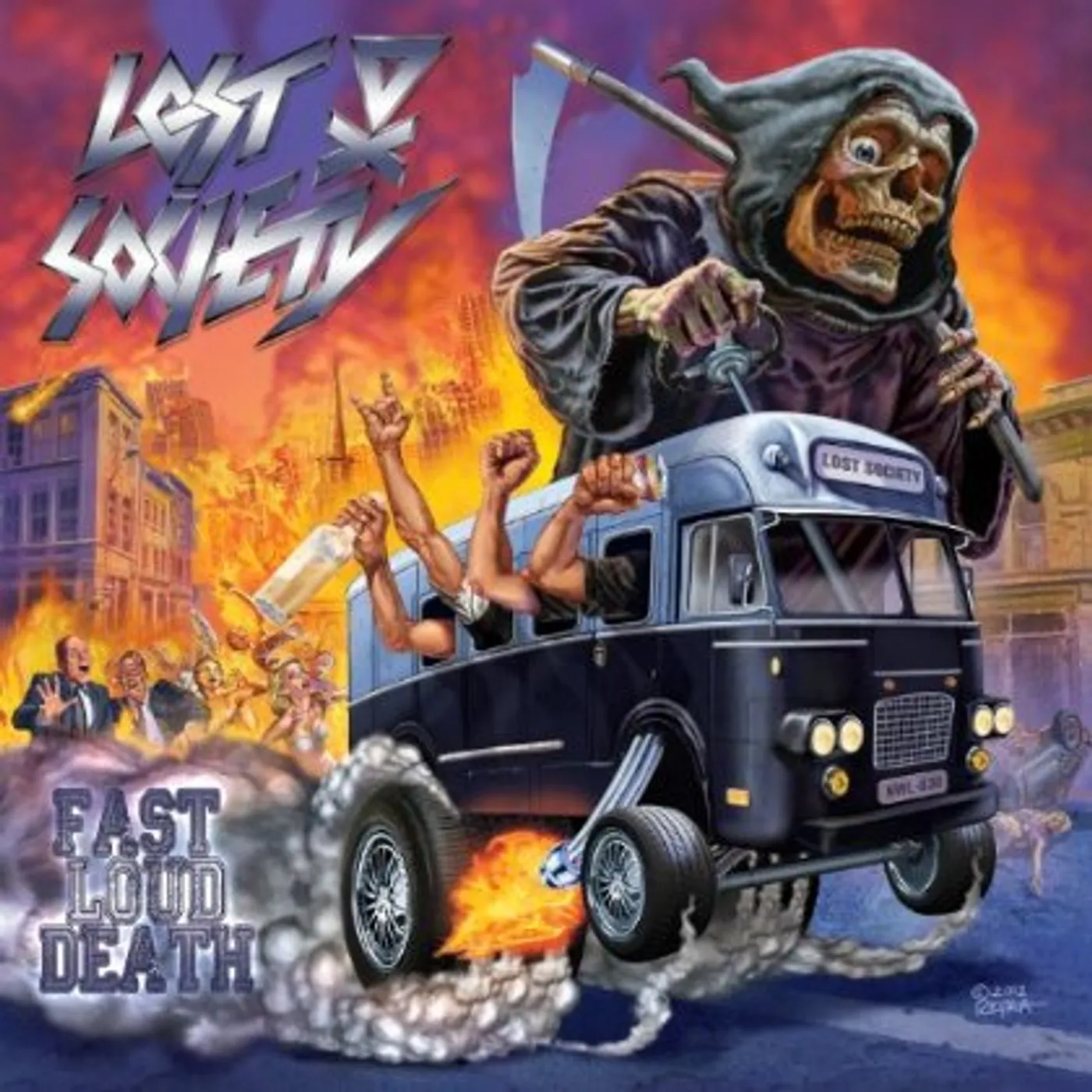 Lost Society Fast Loud Death CD