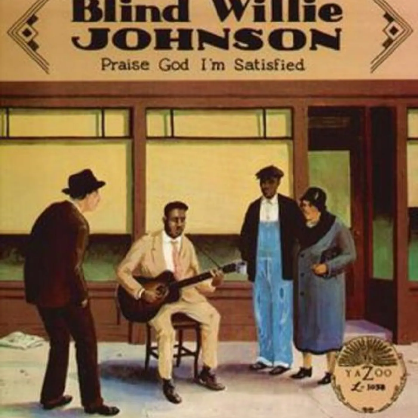 Blind Willie Johnson Praise God I'm Satisfied Vinyl Record