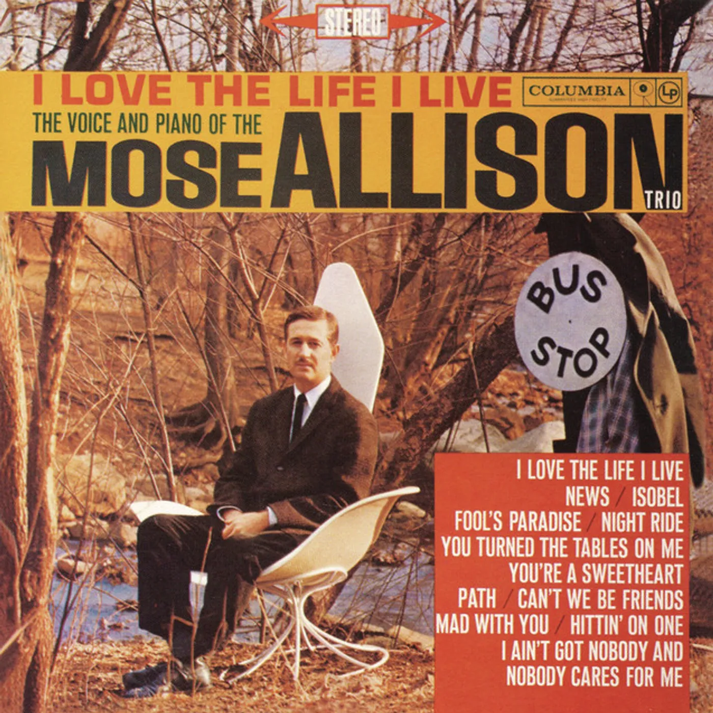 Mose Allison LOVE THE LIFE I LIVE Vinyl Record