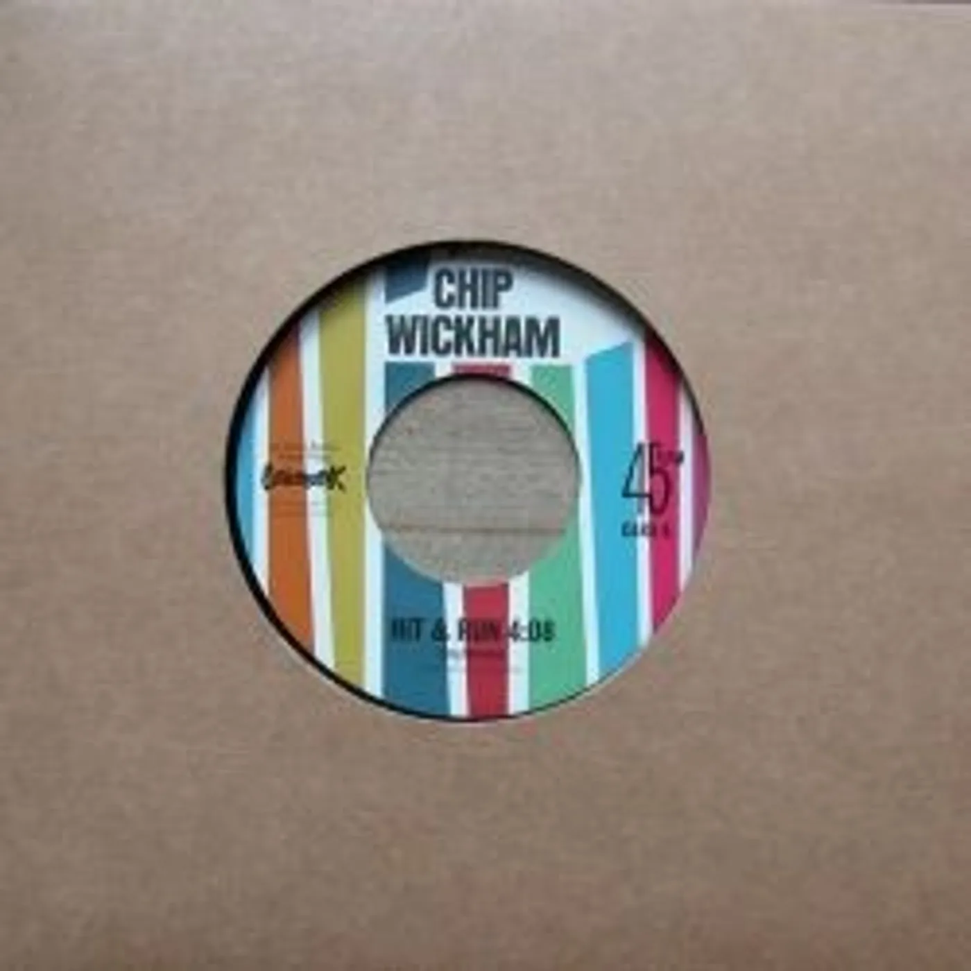 Chip Wickham HIT & RUN Vinyl Record
