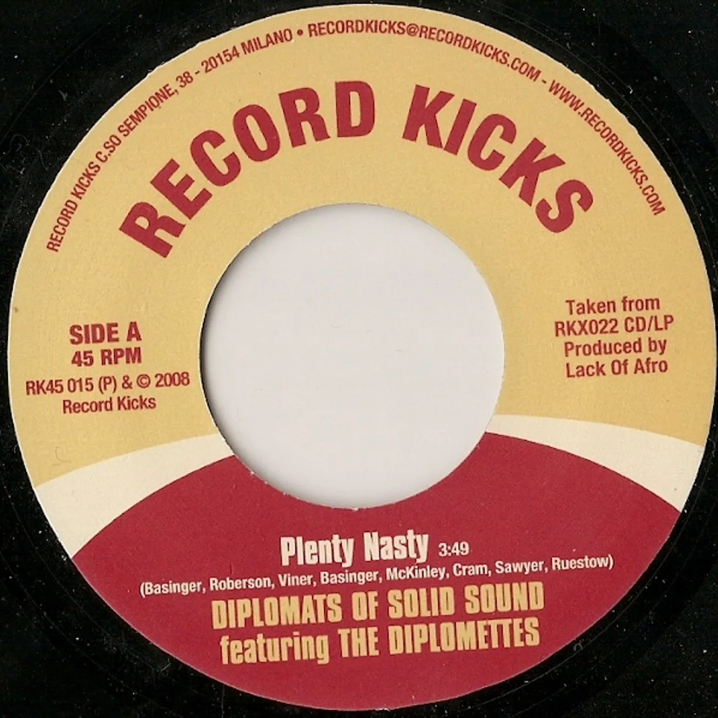 Diplomats of Solid Sound PLENTY NASTY Vinyl Record
