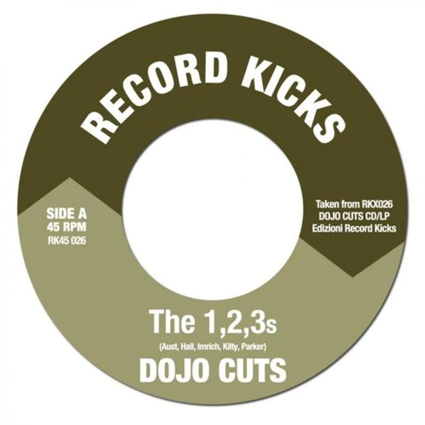 Dojo Cuts 1-2-3'S Vinyl Record
