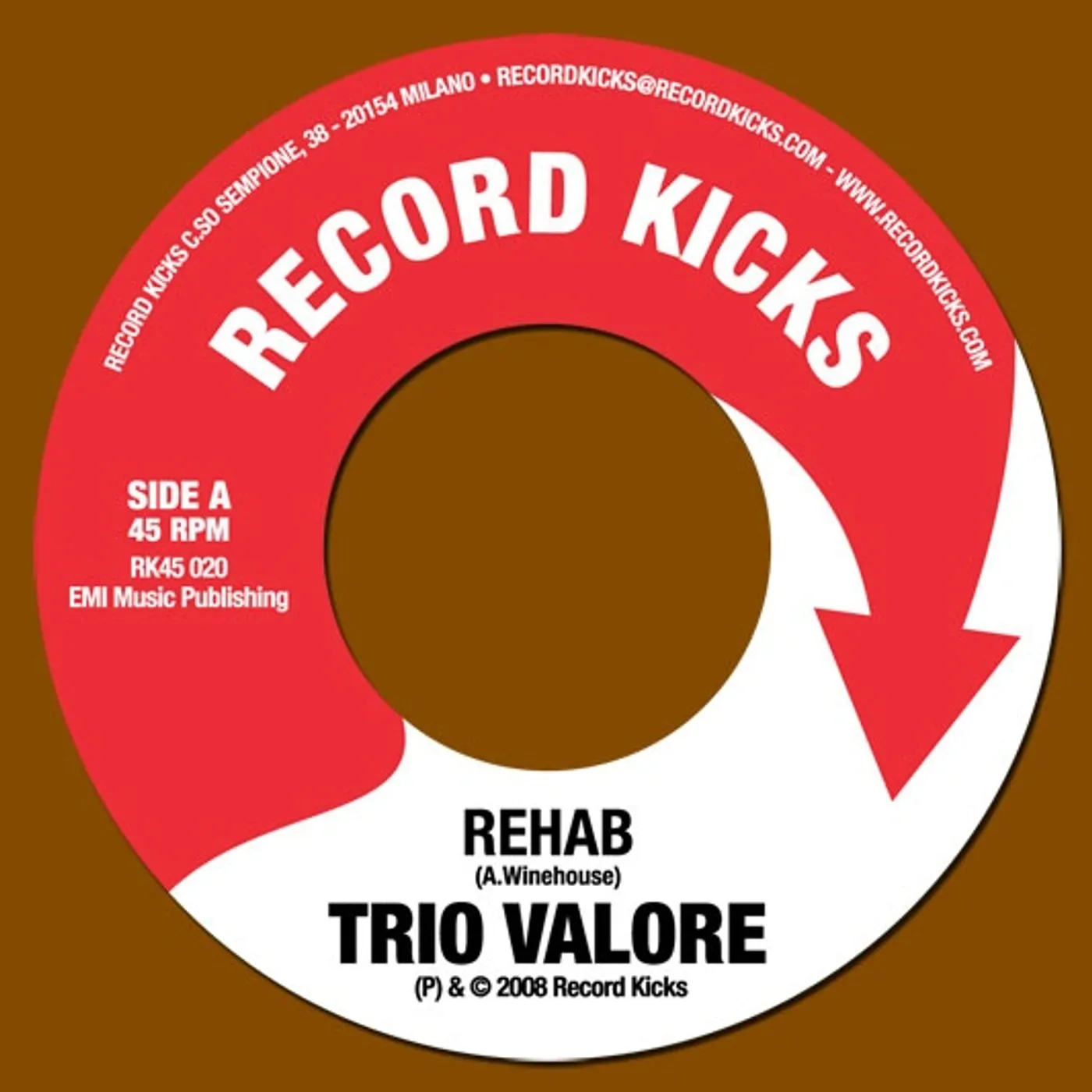 Trio Valore REHAB Vinyl Record