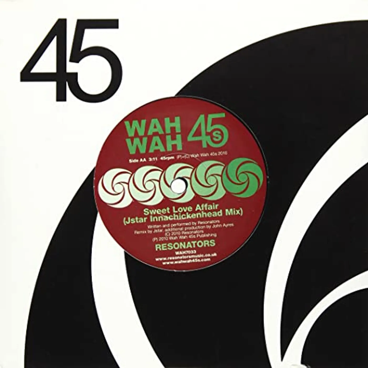 Resonators SWEET LOVE AFFAIR REMIXED Vinyl Record