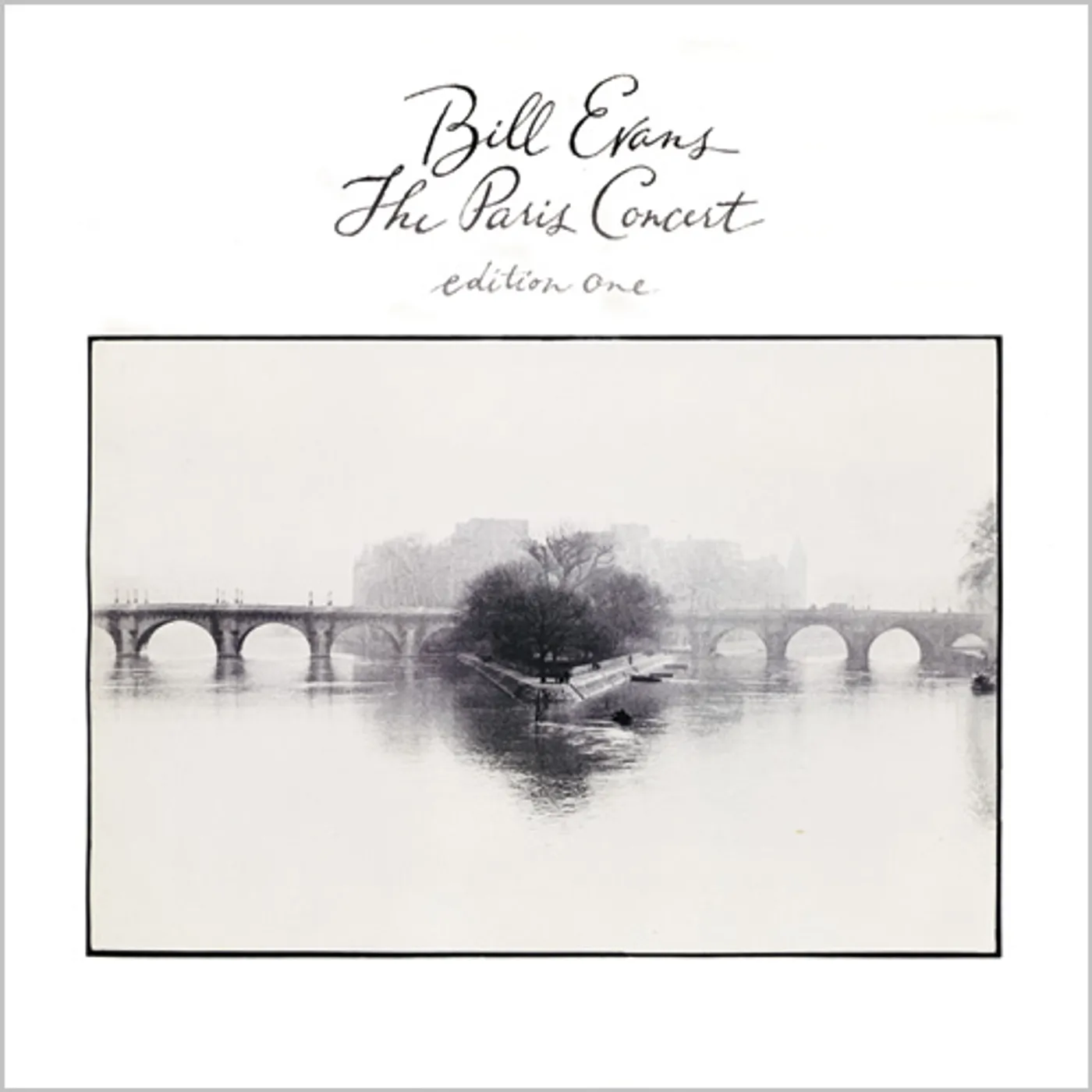 Bill Evans PARIS CONCERT: EDITION ONE Vinyl Record
