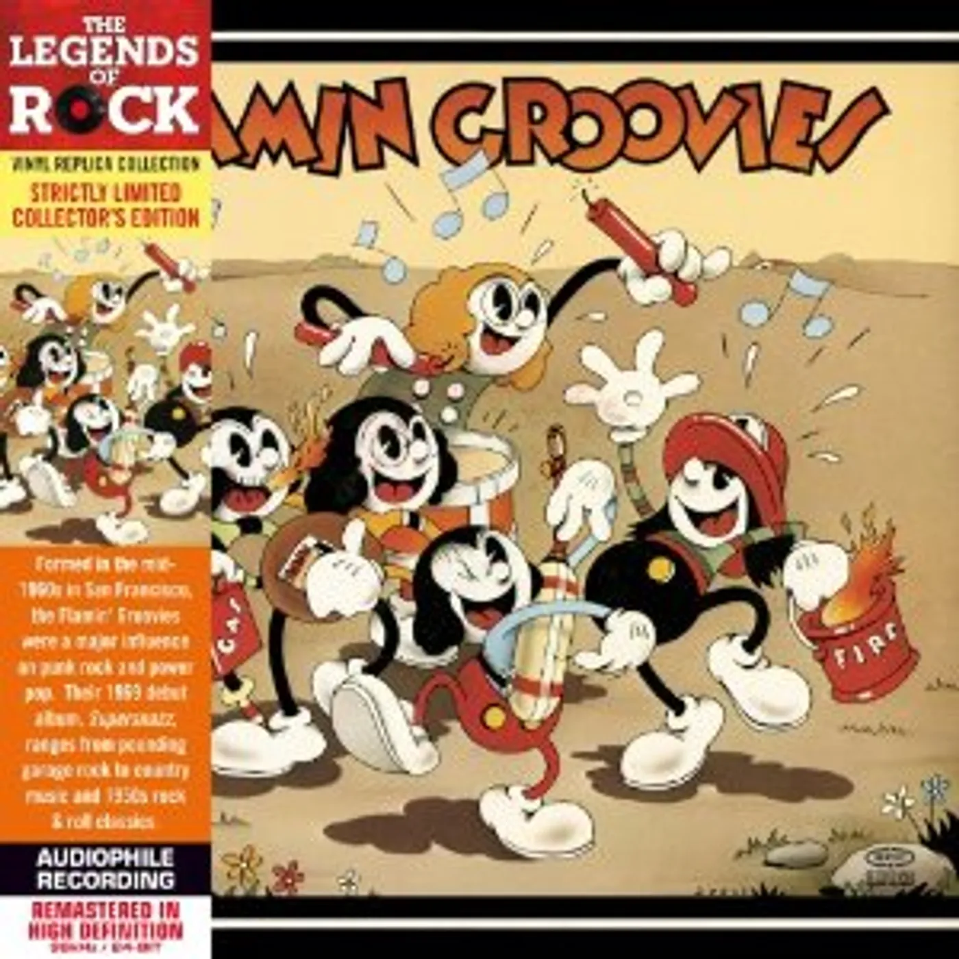 Flamin' Groovies SUPERSNAZZ CD