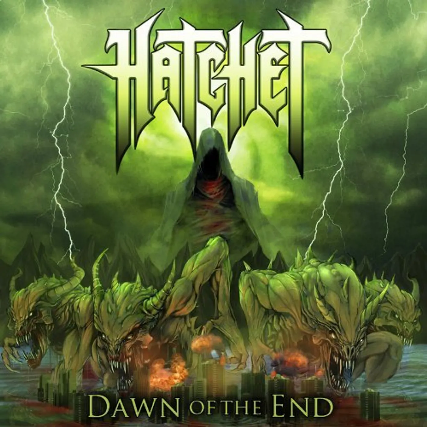 Hatchet DAWN OF THE END CD