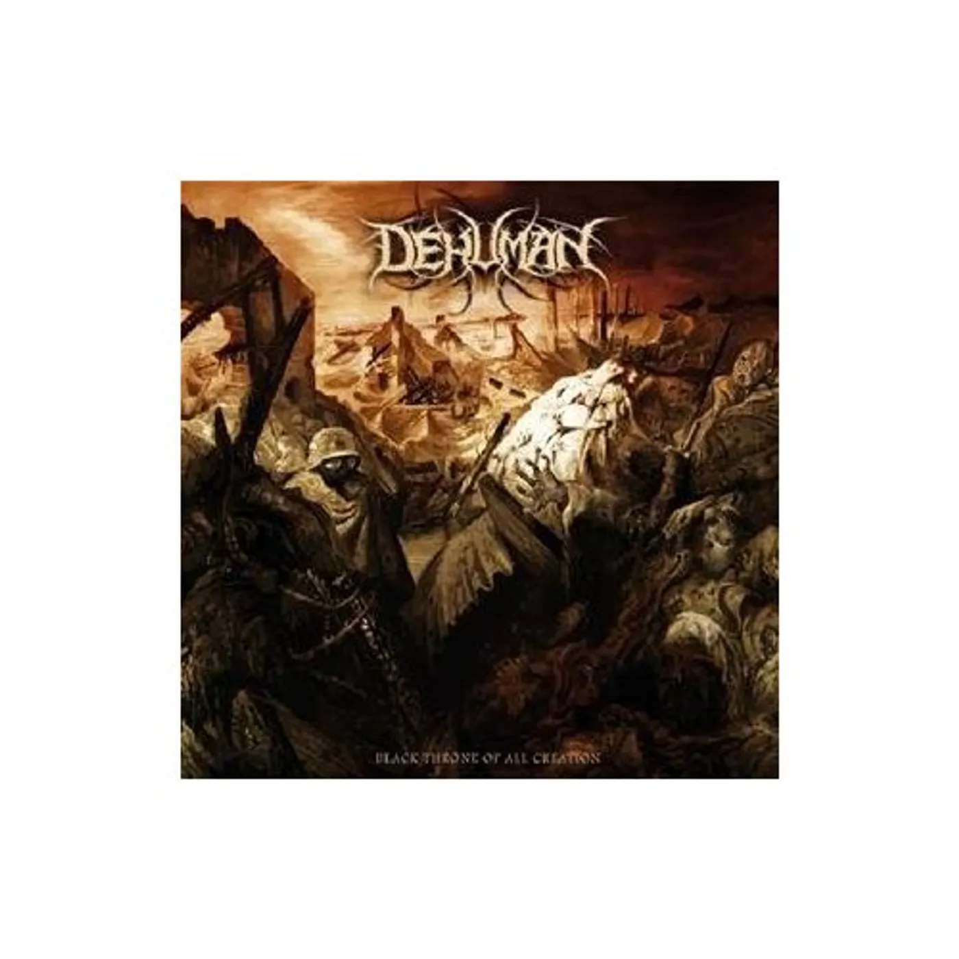 Dehuman BLACK THRONE OF ALL CREATION CD