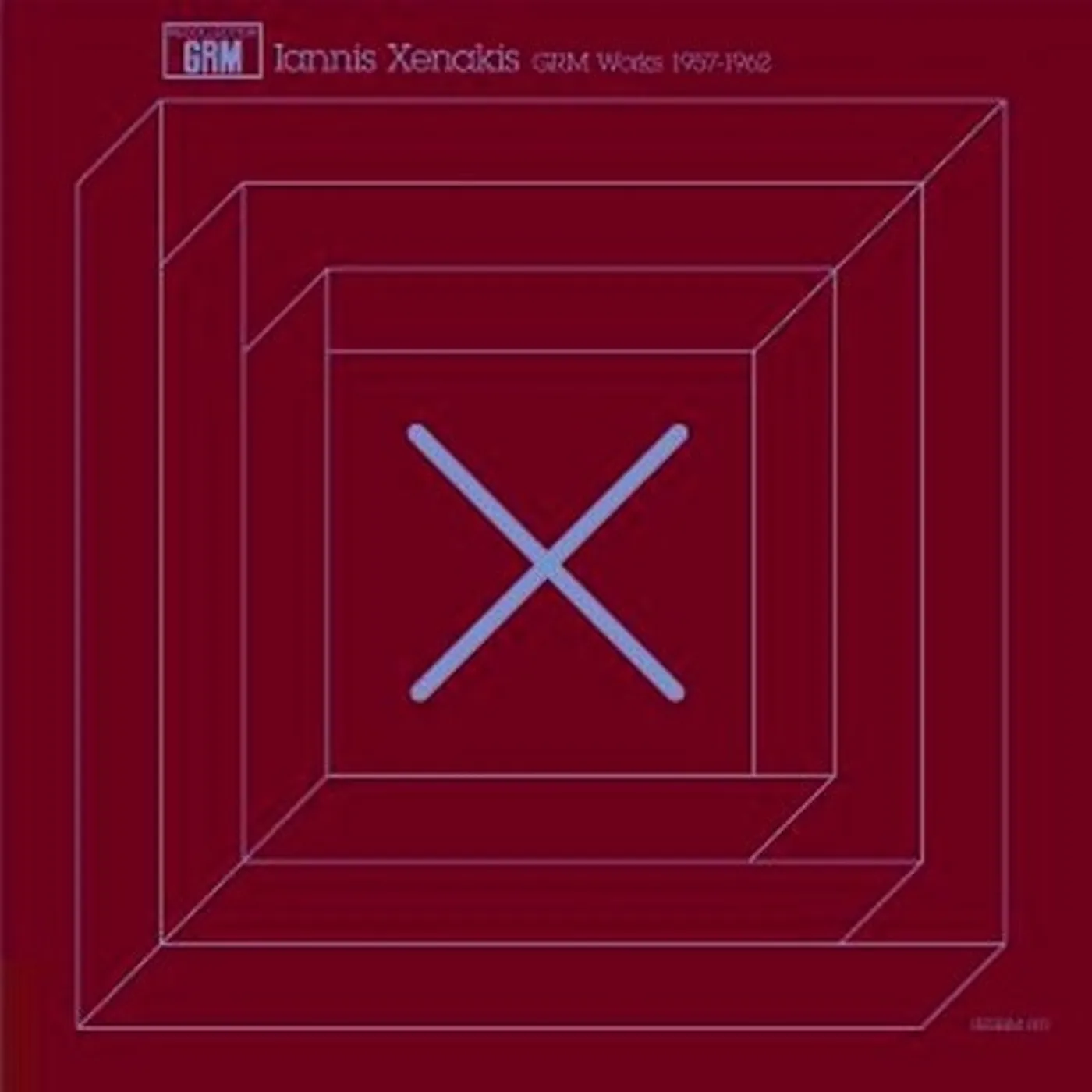 Iannis Xenakis GRM WORKS 1957-1962 Vinyl Record