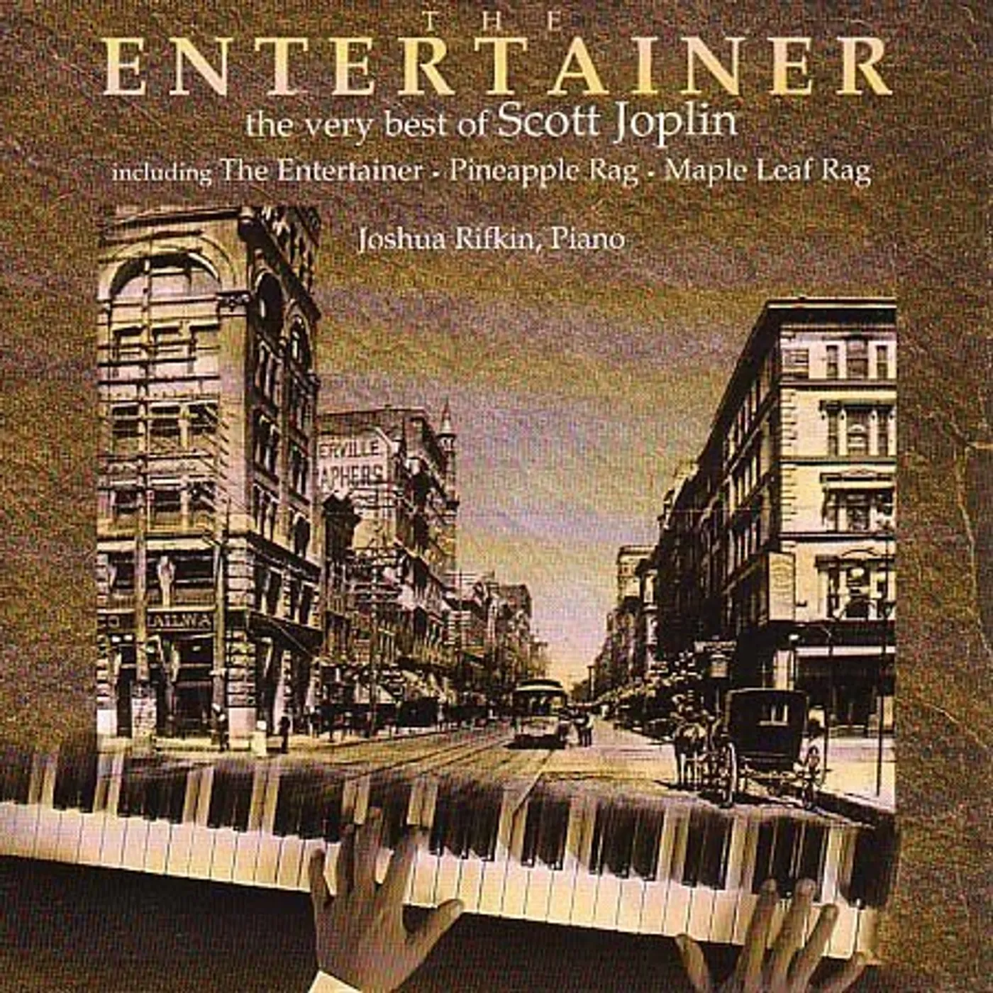 Joshua Rifkin ENTERTAINER: VERY BEST OF SCOTT JOPLIN CD