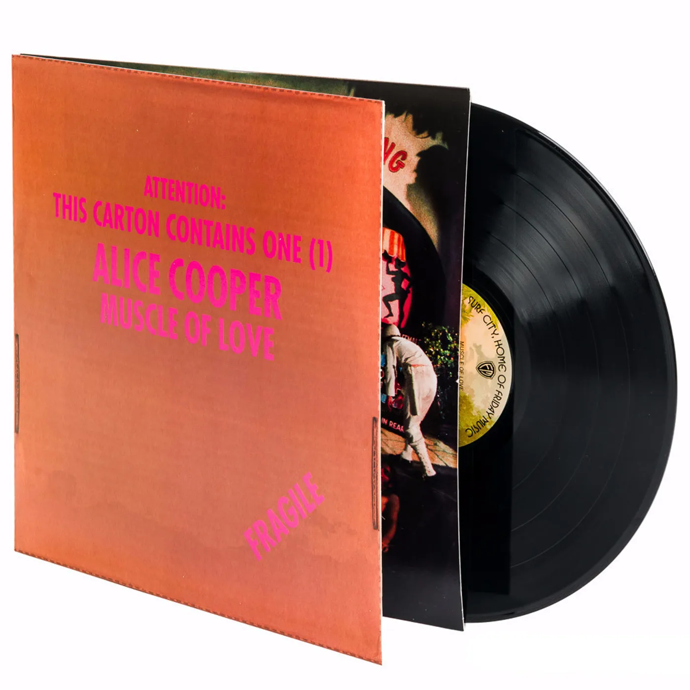 Alice Cooper Muscle Of Love Vinyl Record