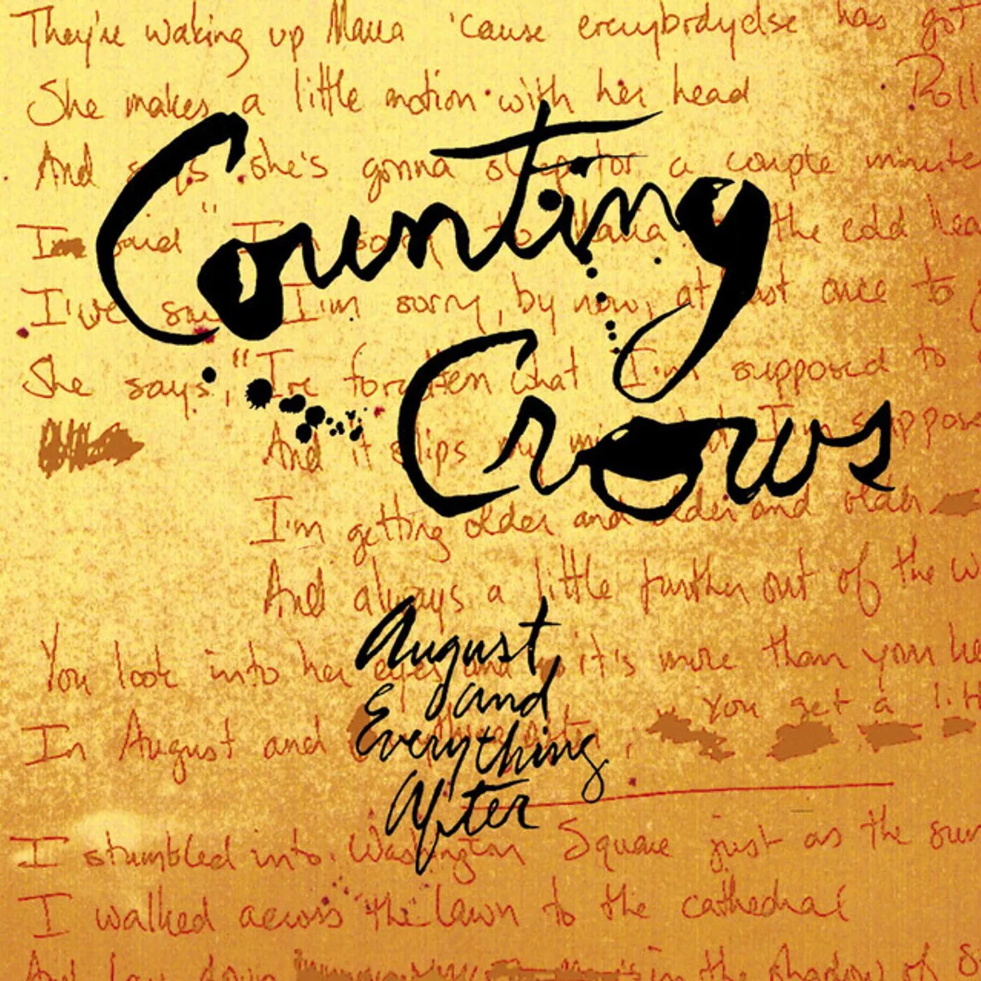 Counting Crows August And Everything After Vinyl Record