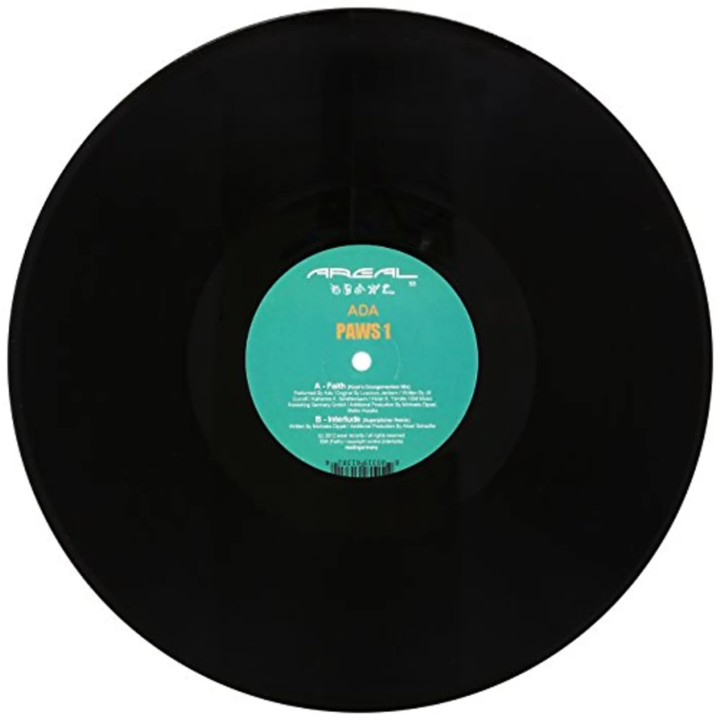 Ada PAWS 1 Vinyl Record