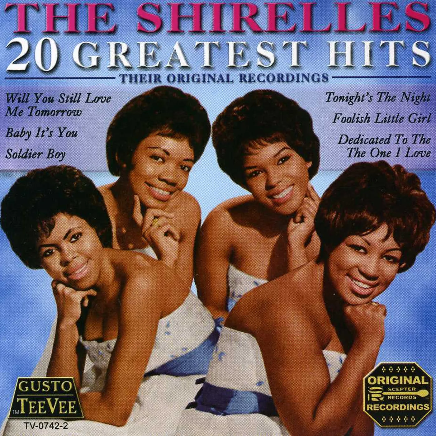 The Shirelles 20 GREATEST HITS CD
