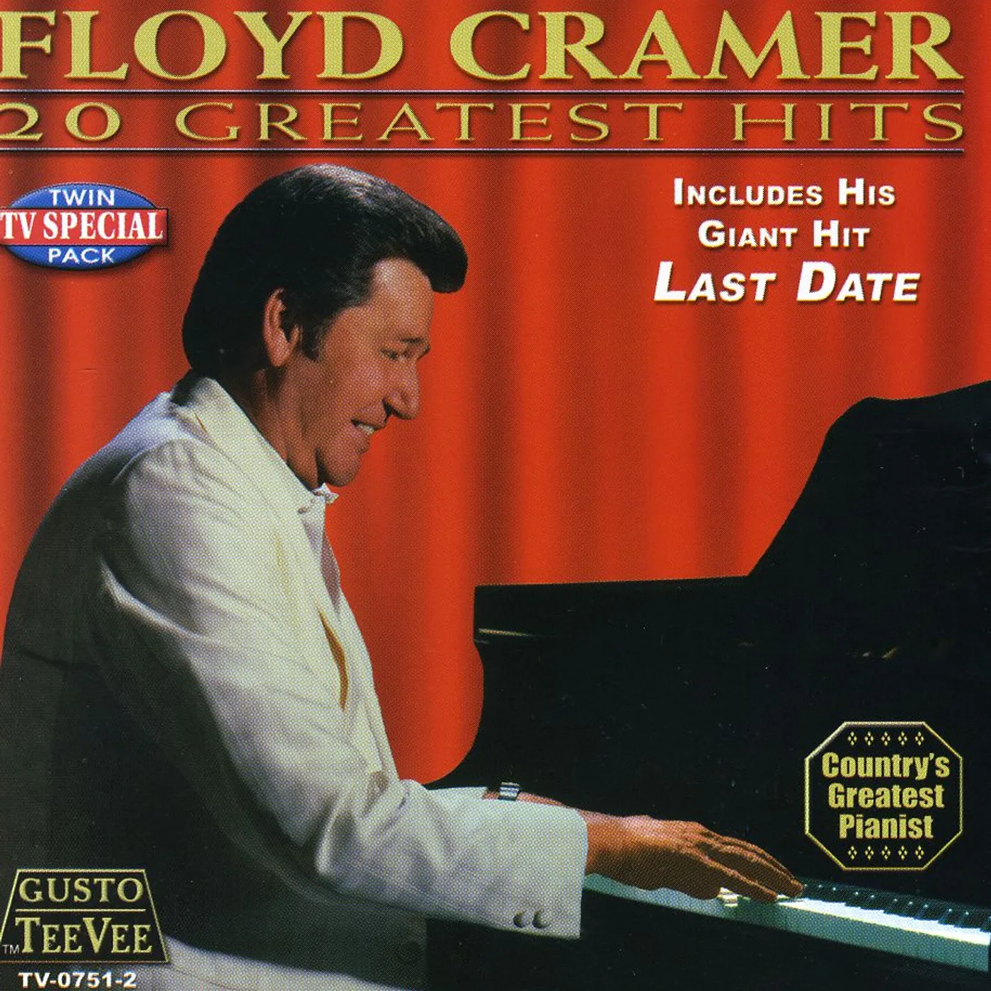 Floyd Cramer 20 GREATEST HITS CD