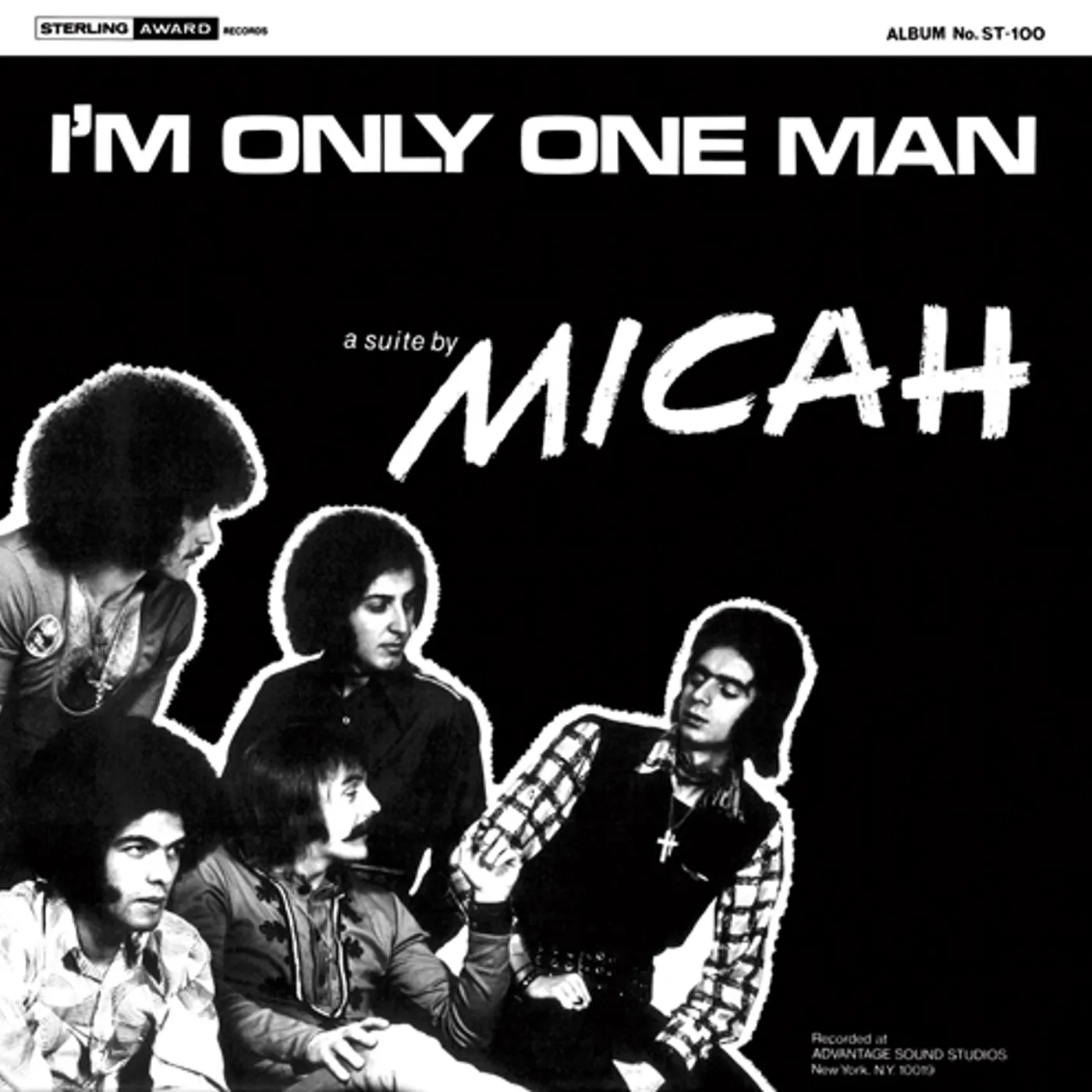 Micah I'M ONLY ONE MAN CD