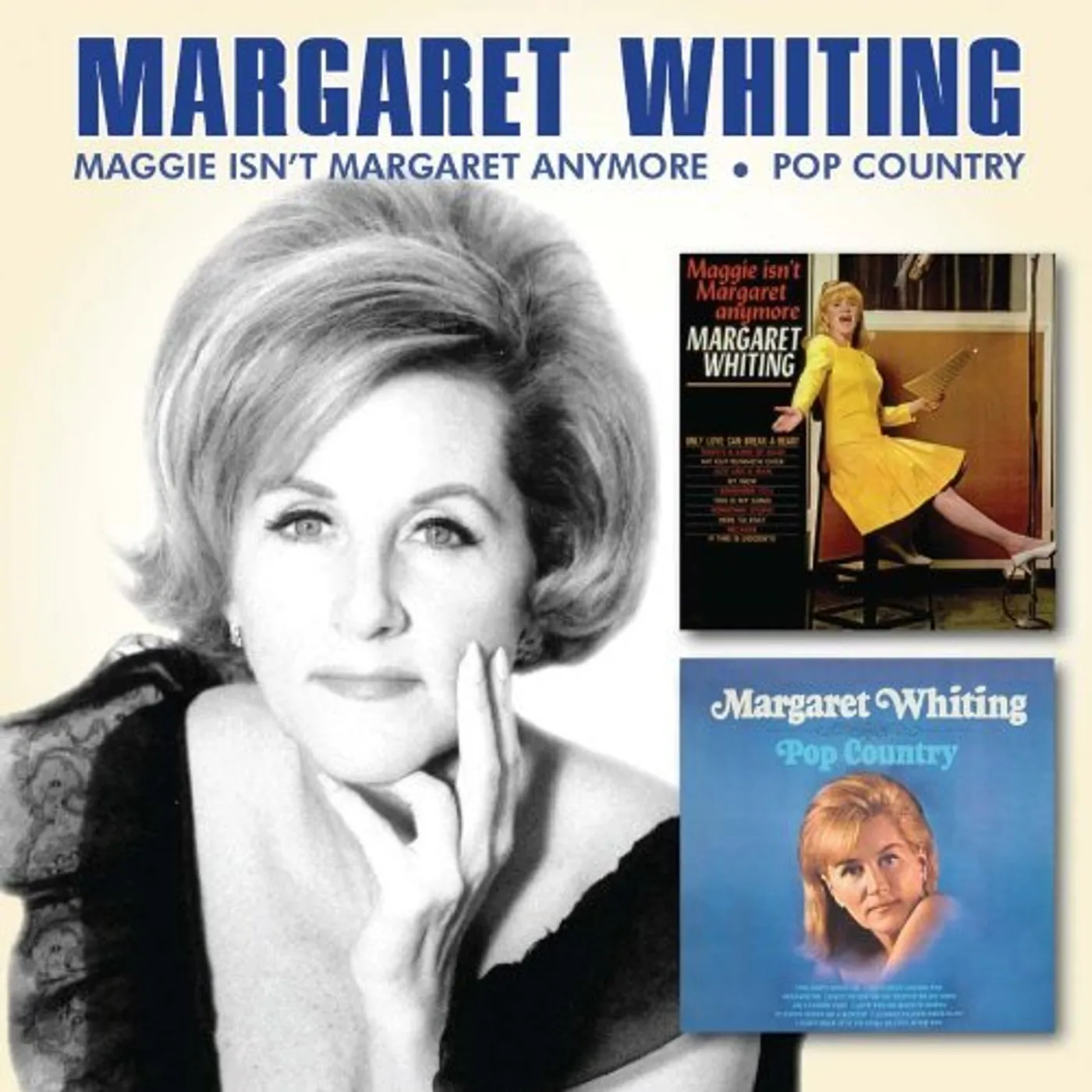 Margaret Whiting MAGGIE ISN'T MARGARET ANYMORE / POP COUNTRY CD