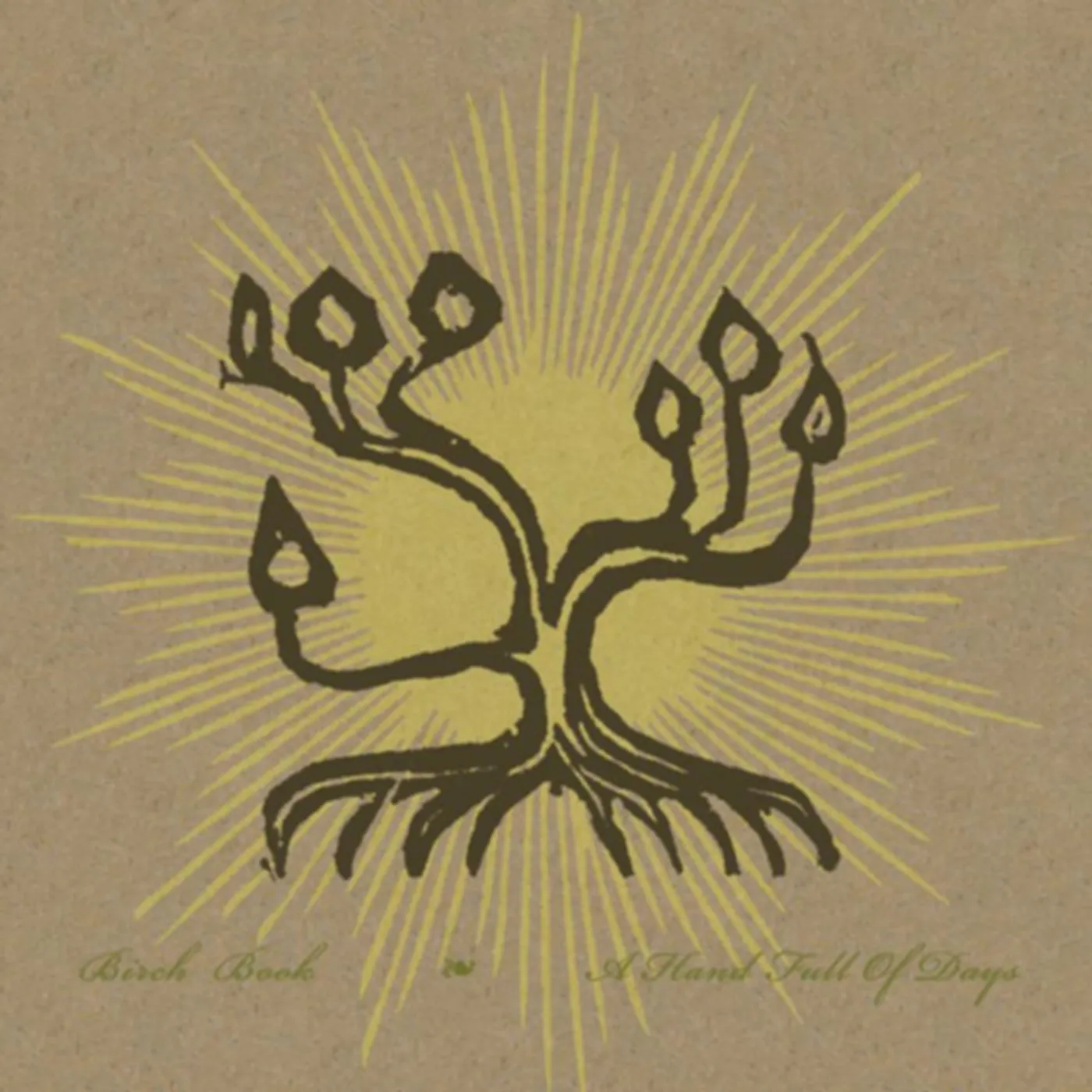 Birch Book HAND FULL OF DAYS Vinyl Record