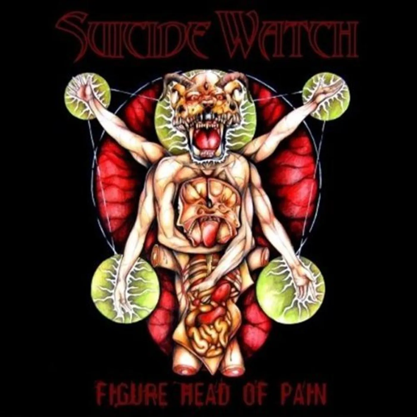 Suicide Watch FIGURE HEAD OF PAIN CD