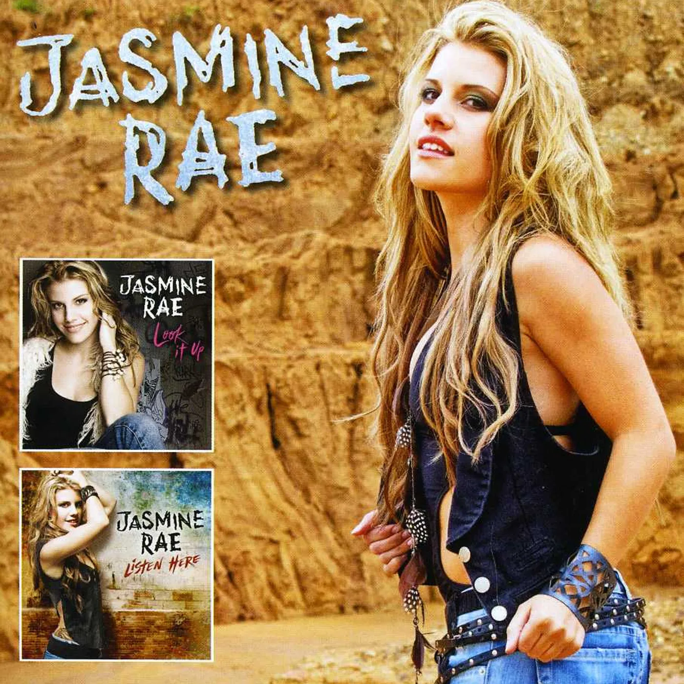 Jasmine Rae LOOK IT UP / LISTEN HERE CD