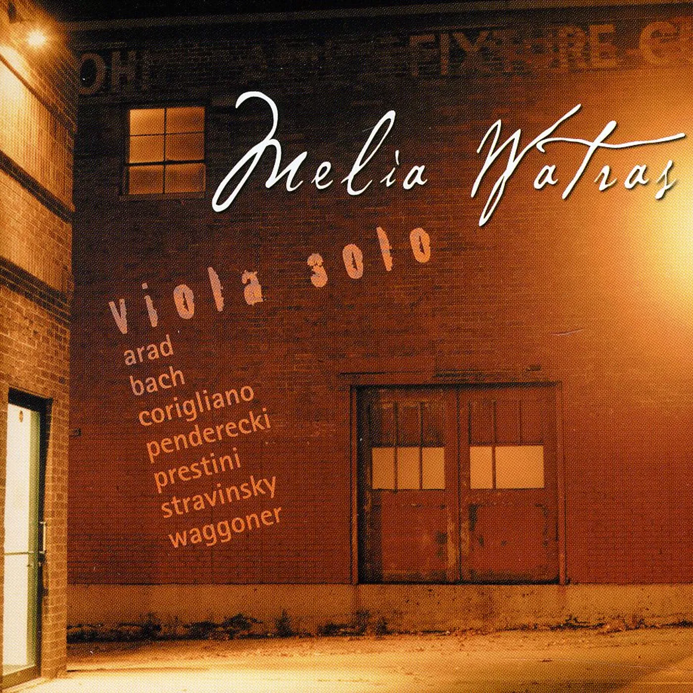 Melia Watras VIOLA SOLO CD