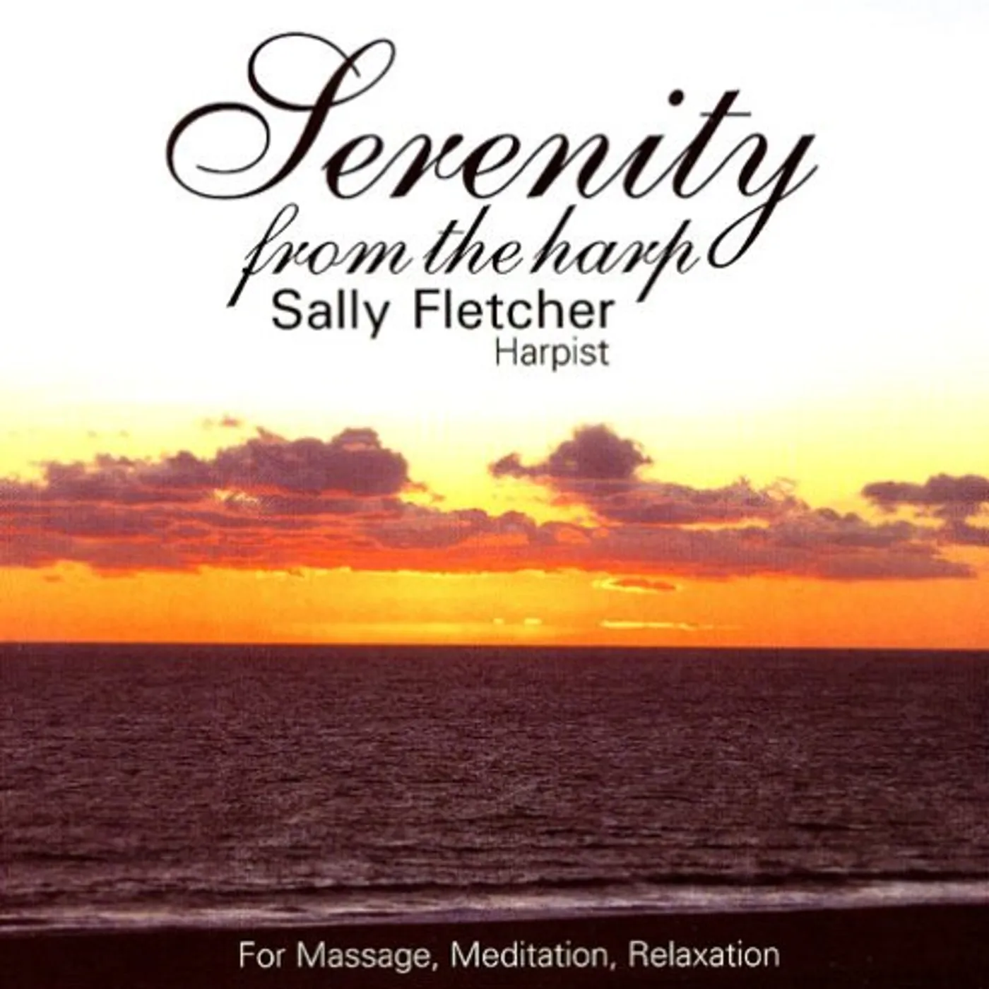 Sally Fletcher SERENITY FROM THE HARP CD
