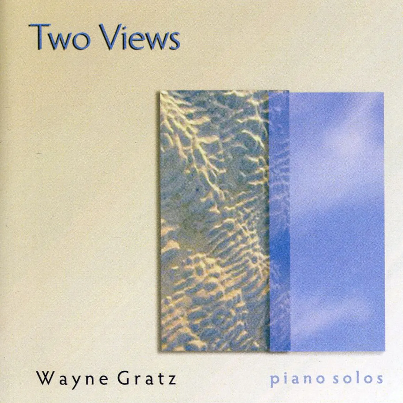 Wayne Gratz TWO VIEWS CD
