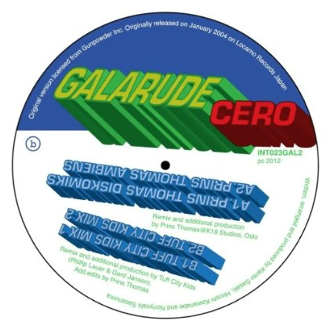 Galarude CERO 2 Vinyl Record