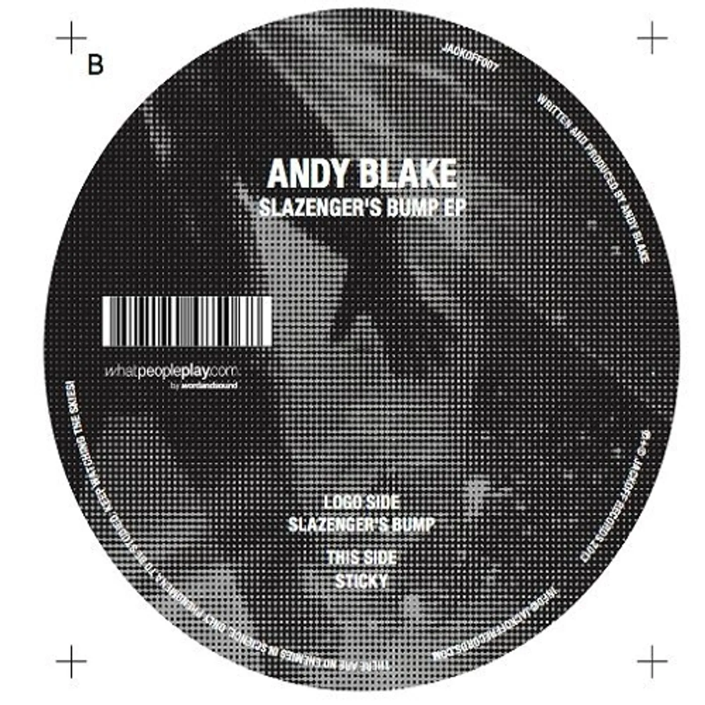 Andy Blake SLAZENGER'S BUMP Vinyl Record