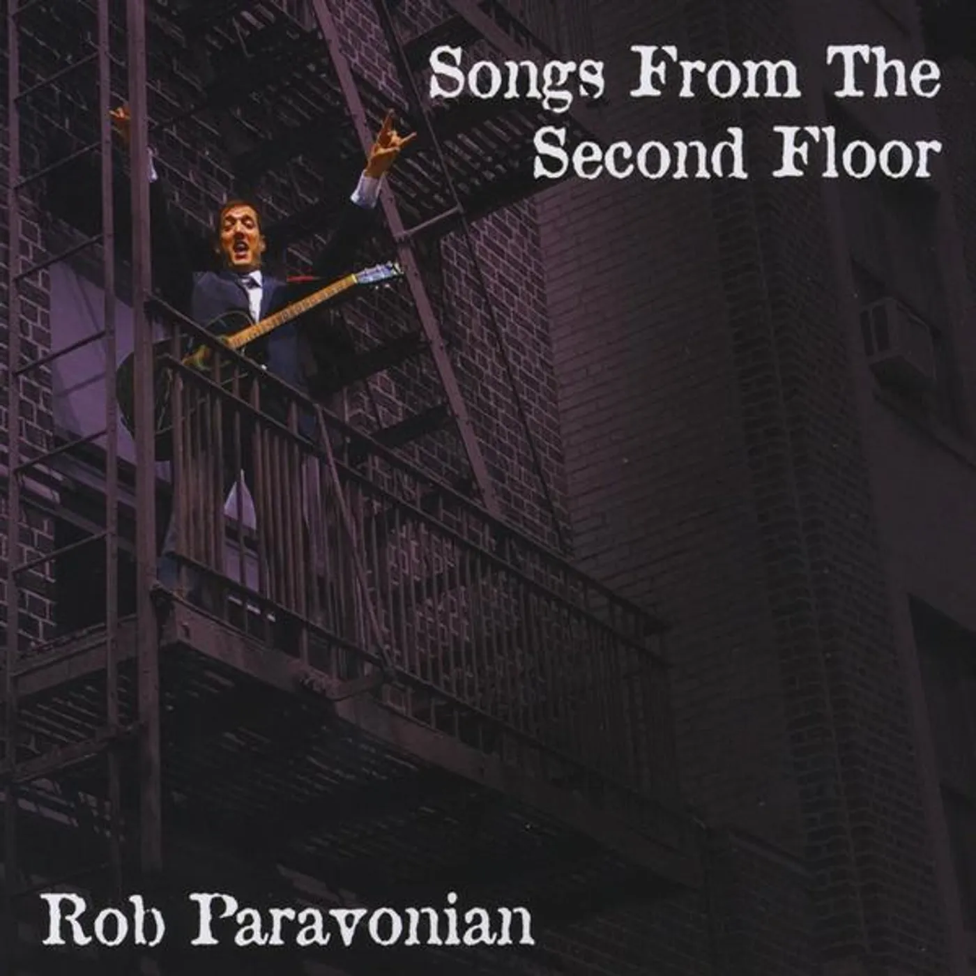 Rob Paravonian SONGS FROM THE SECOND FLOOR CD