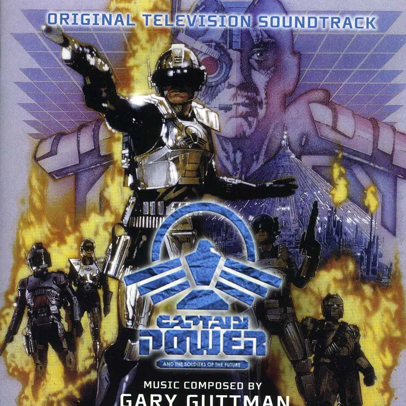 Gary Guttman CAPTAIN POWER & SOLDIERS OF FUTURE - TV Original Soundtrack CD