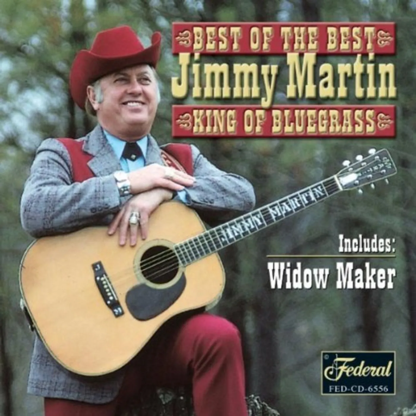 Jimmy Martin BEST OF THE BEST CD