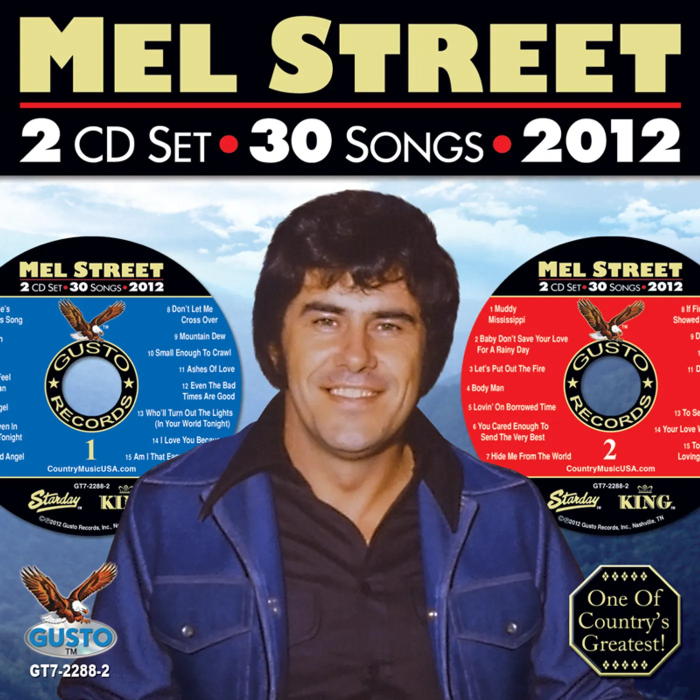 MEL STREET 30 SONGS - 2012 CD