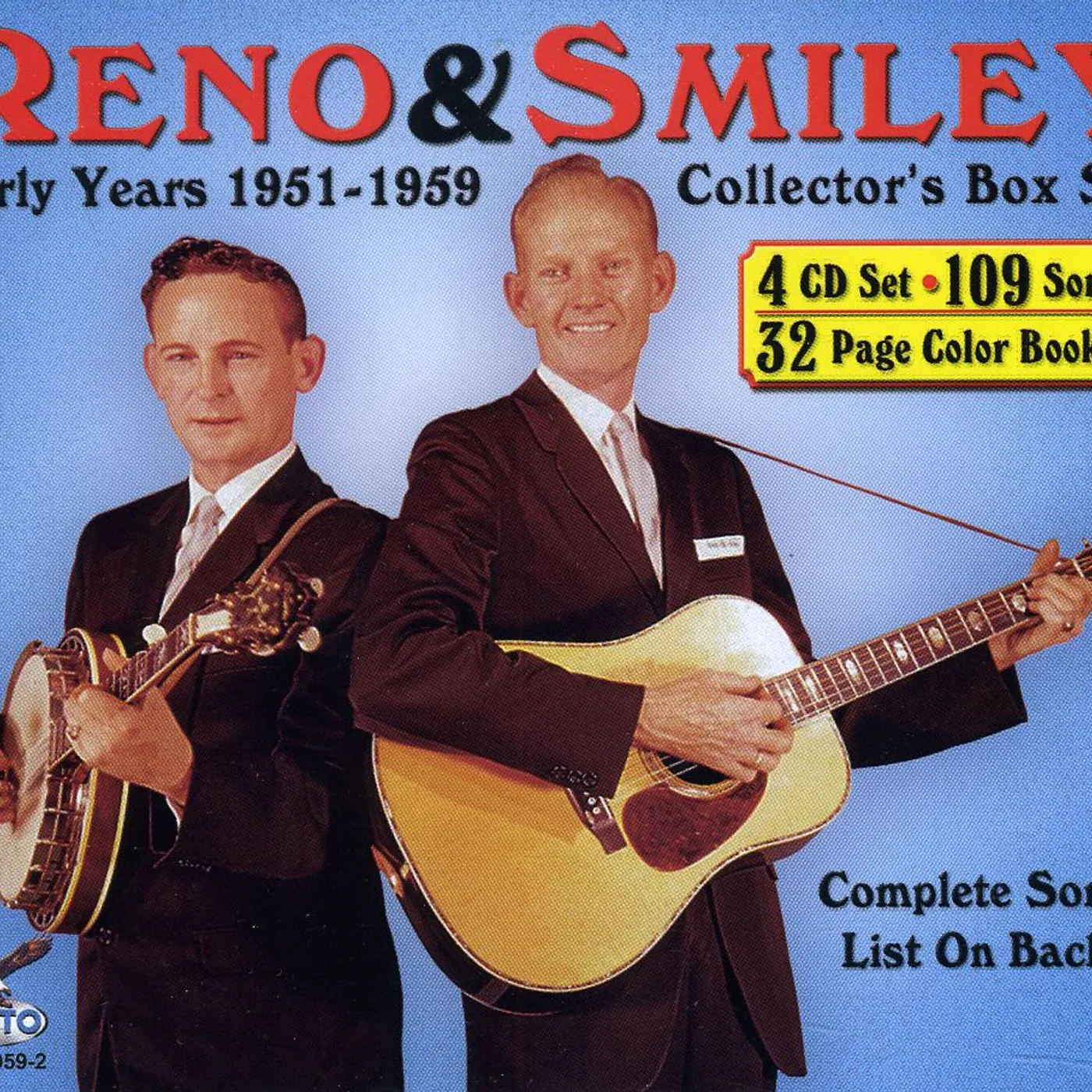Reno & Smiley COLLECTOR'S 1951-1959 (4CD BOXSET) CD