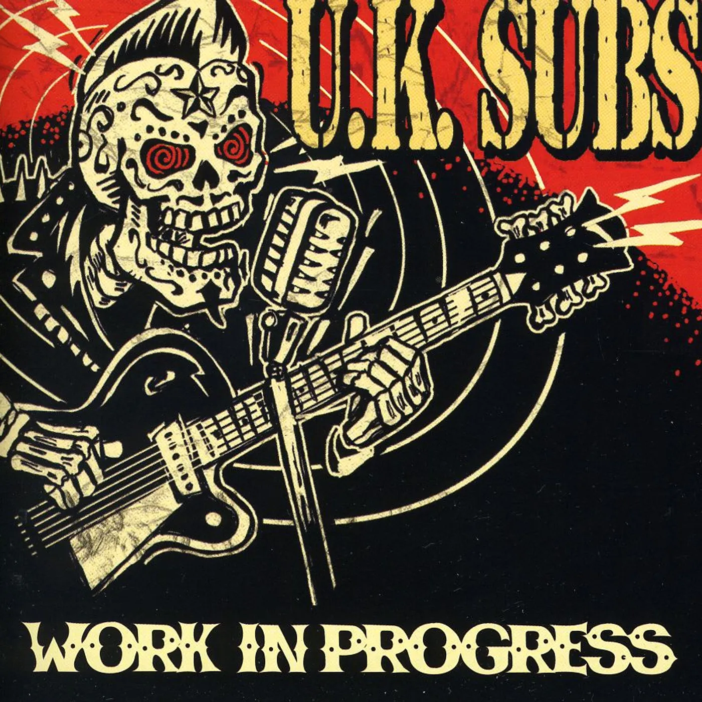 U.K. Subs WORK IN PROGRESS CD