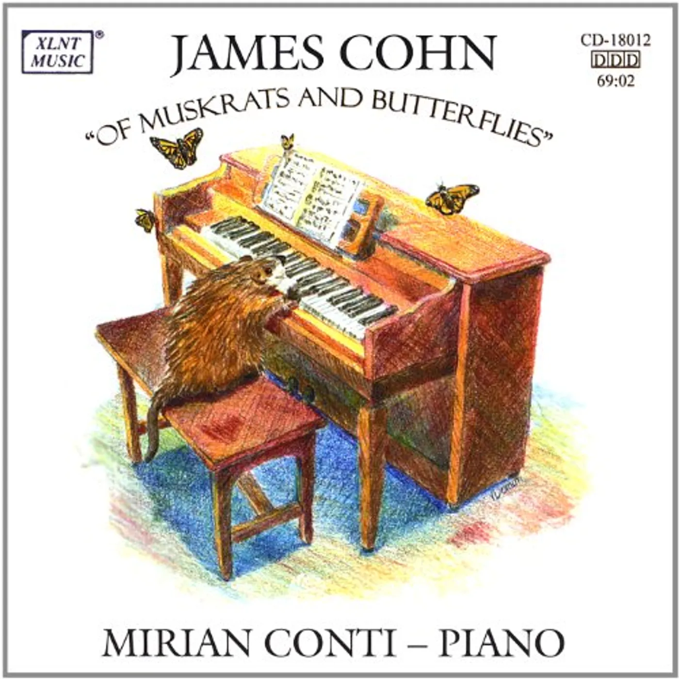 Mirian Conti OF MUSKRATS & BUTTERFLIES CD