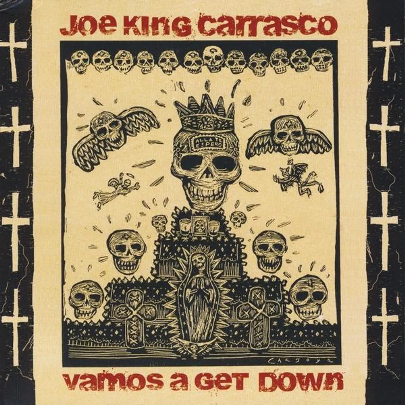 Joe King Carrasco VAMOS A GET DOWN CD
