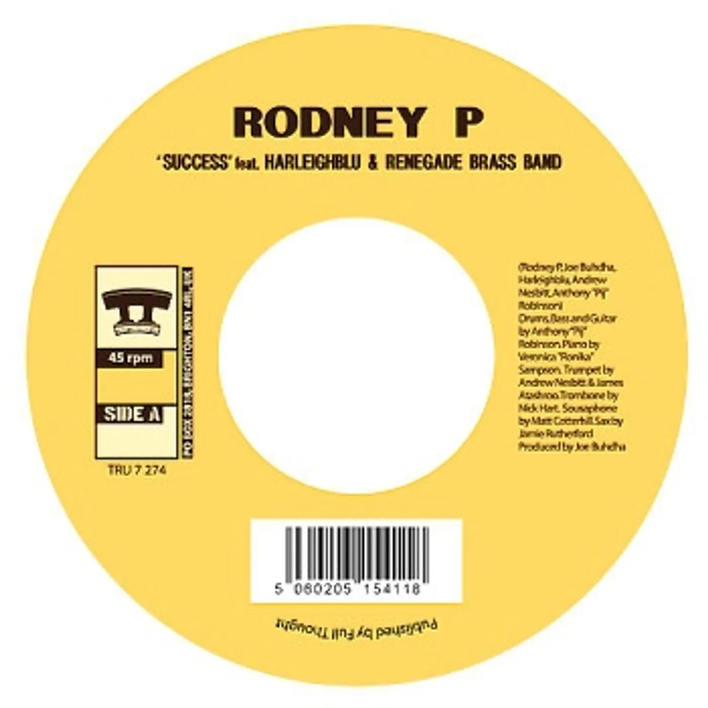 Rodney P Success Vinyl Record