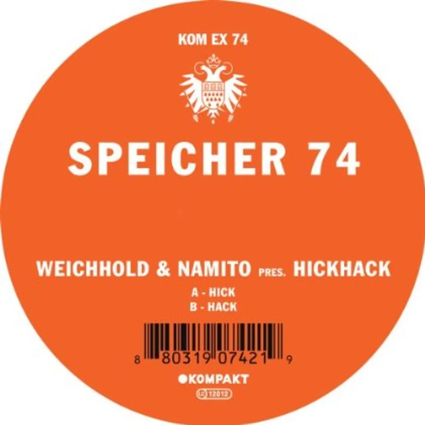 Weichhold & Namito Speicher 74 Vinyl Record