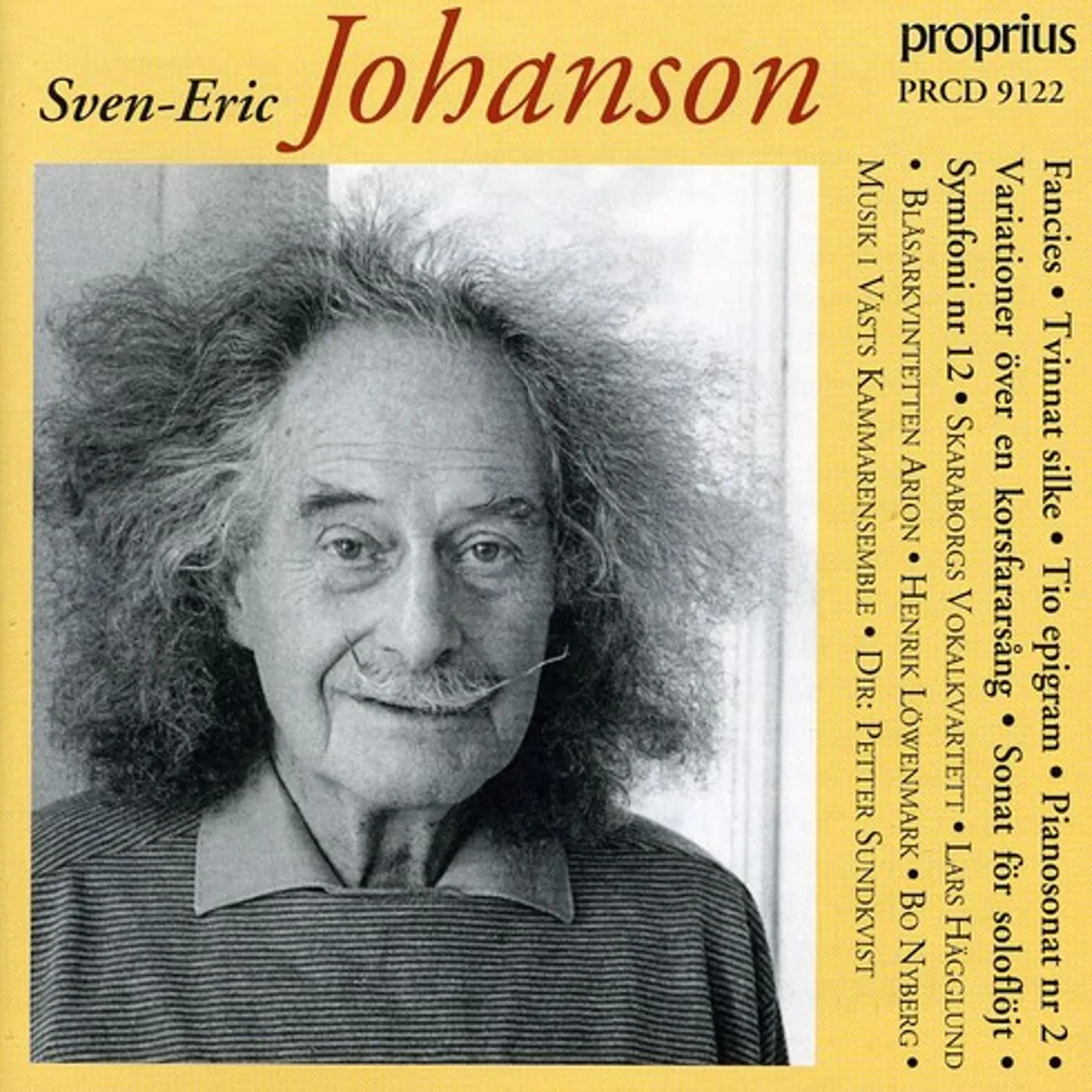 Sven-Eric Johanson SYM 12 & OTHER WORKS CD