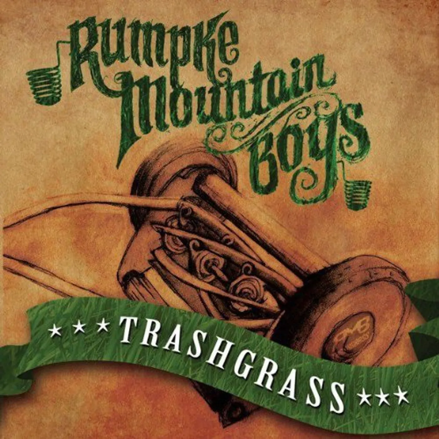 Rumpke Mountain Boys TRASHGRASS (LIVE) CD