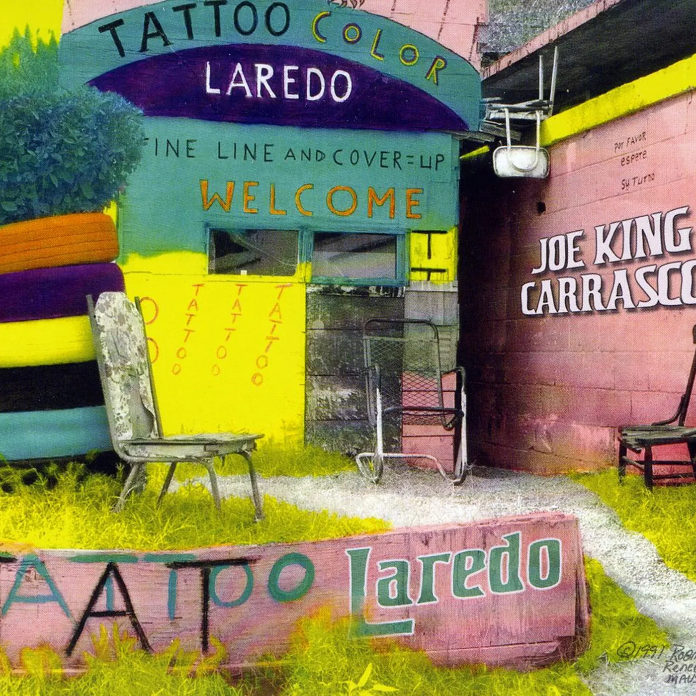 Joe King Carrasco TATTOO LAREDO CD
