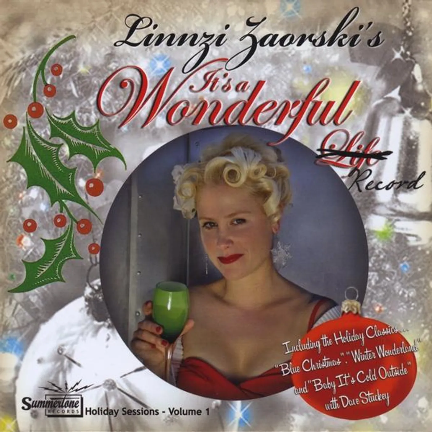 Linnzi Zaorski ITS A WONDERFUL RECORD CD