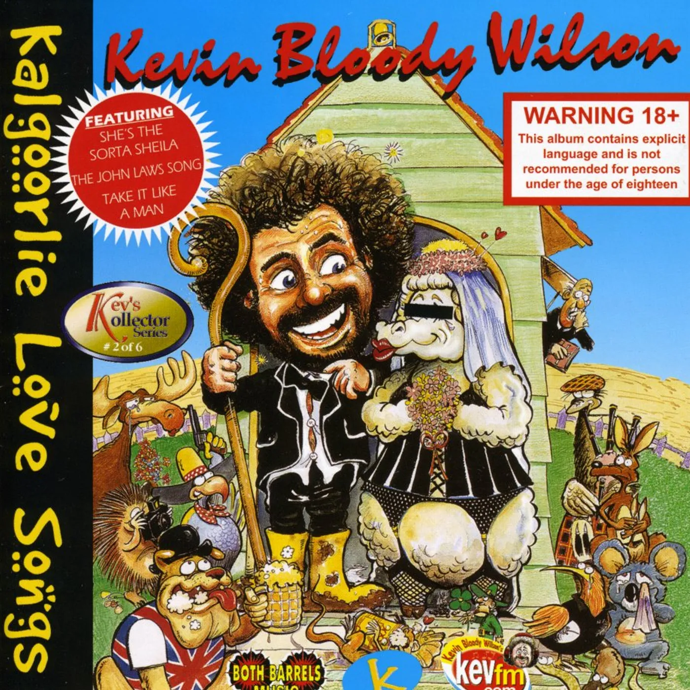 Kevin Bloody Wilson KALGOORLIE LOVE SONGS CD