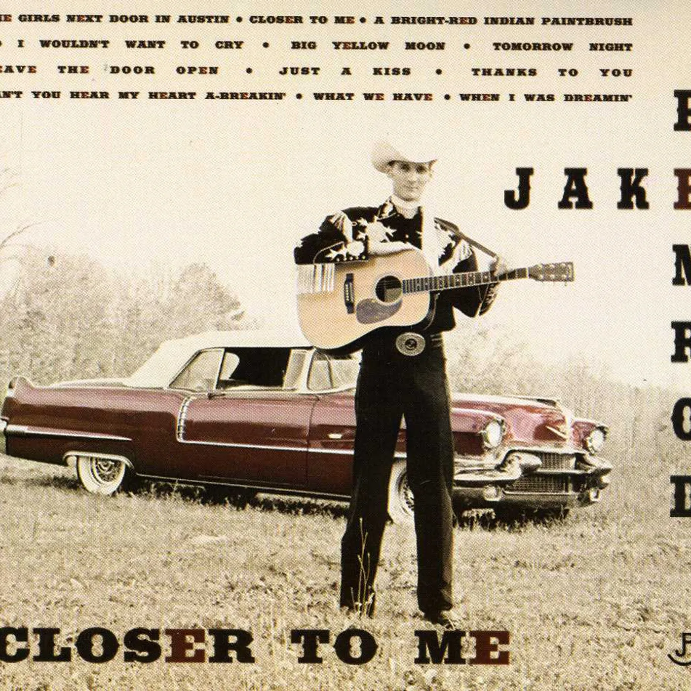 Jake Penrod CLOSER TO ME CD